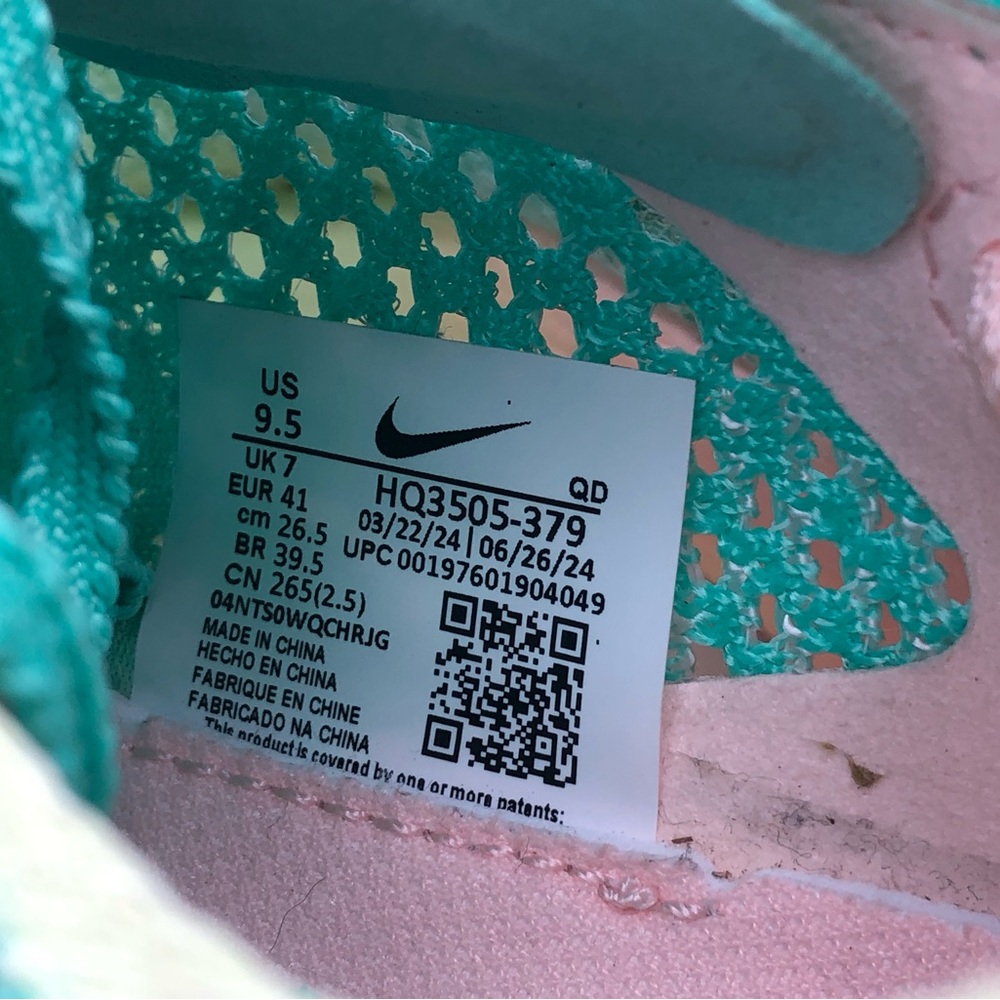 Nike ZoomX Women’s Vaporfly Next 3% Carbon Plated Racing Shoes - Size 9.5 No Box - Picture 5 of 15
